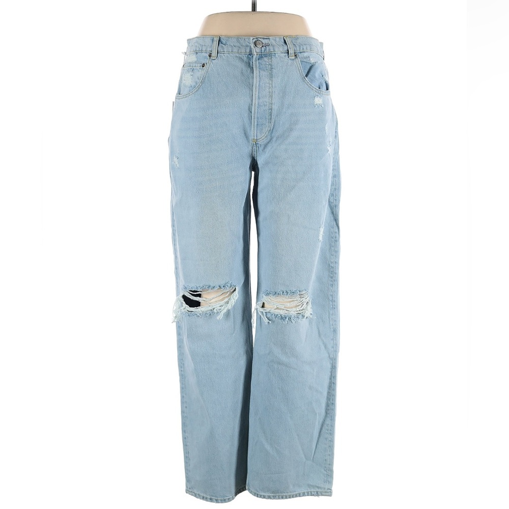 Boyish Blue Flare Wide Leg Jeans, NWT, Size 30